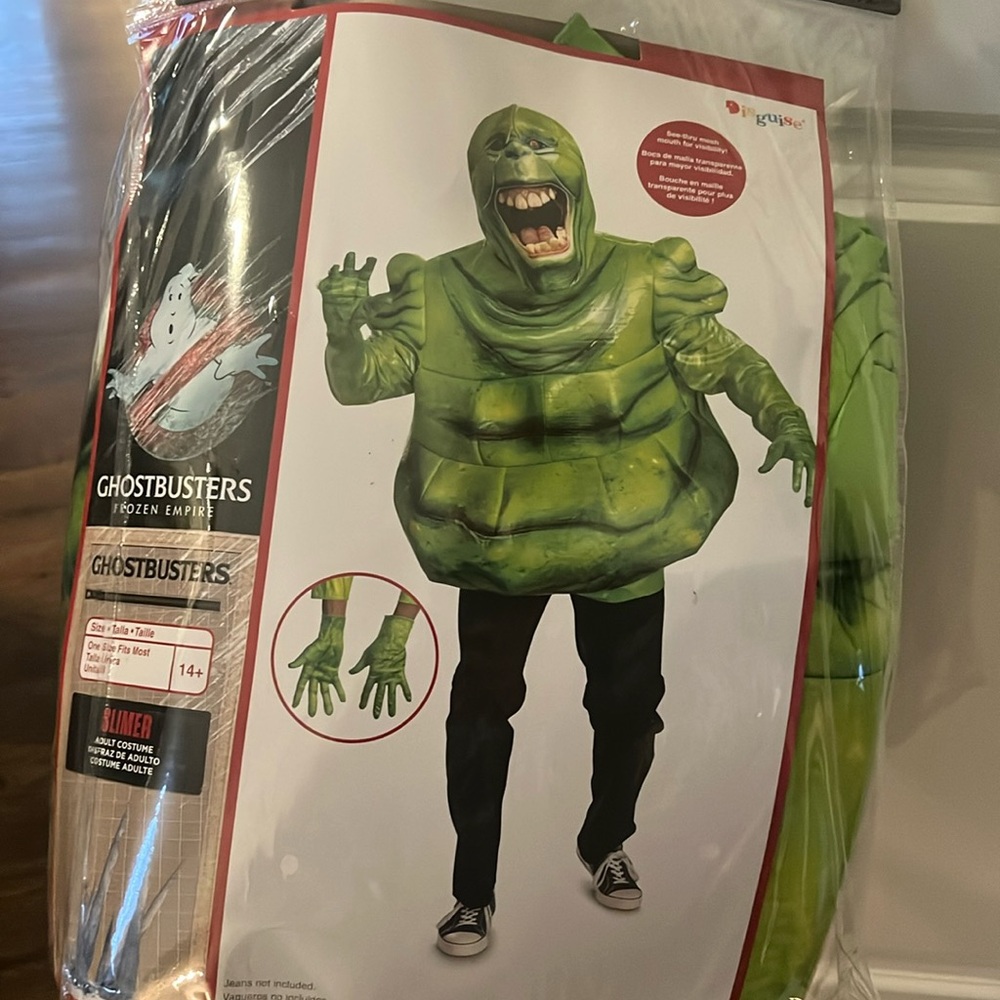 Adult Slimer Halloween costume. Worn once (for trick or treating).